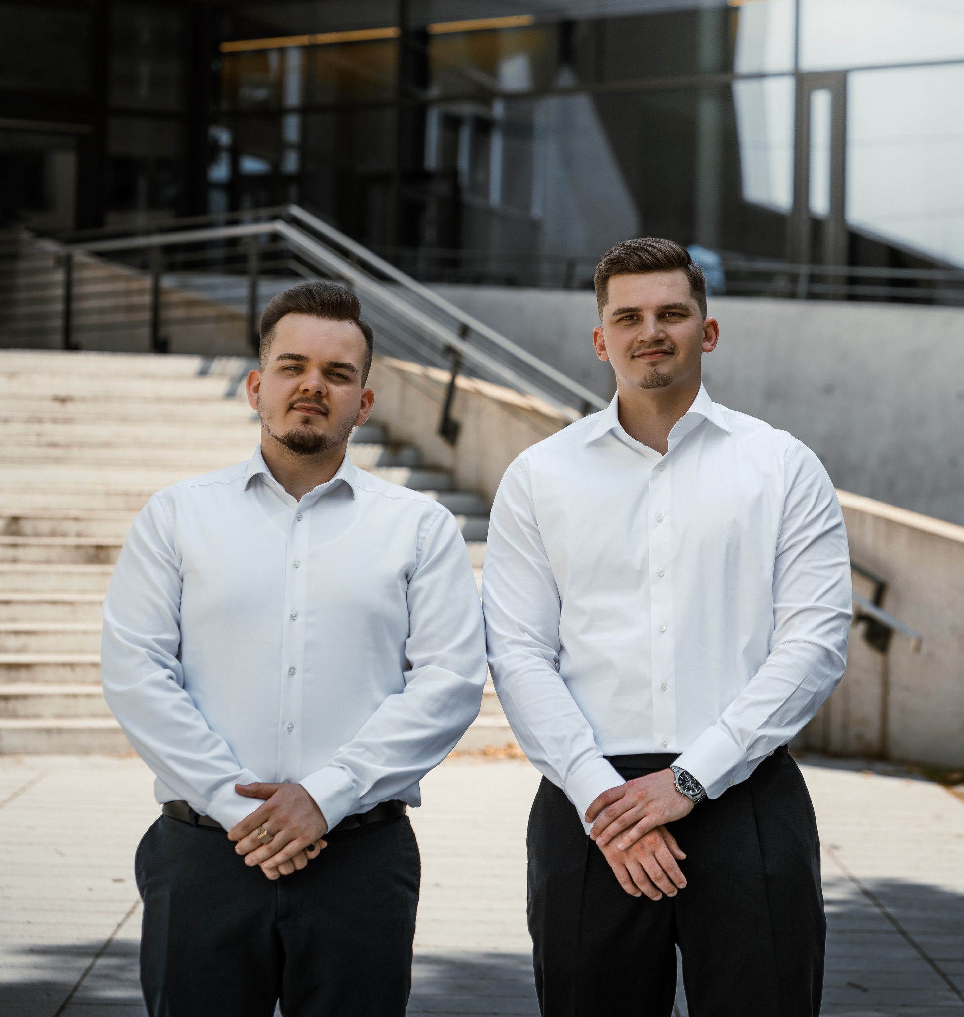 Daniel Henning und Nick Palme, Steuerberatung D-Tax Solutions in Dresden